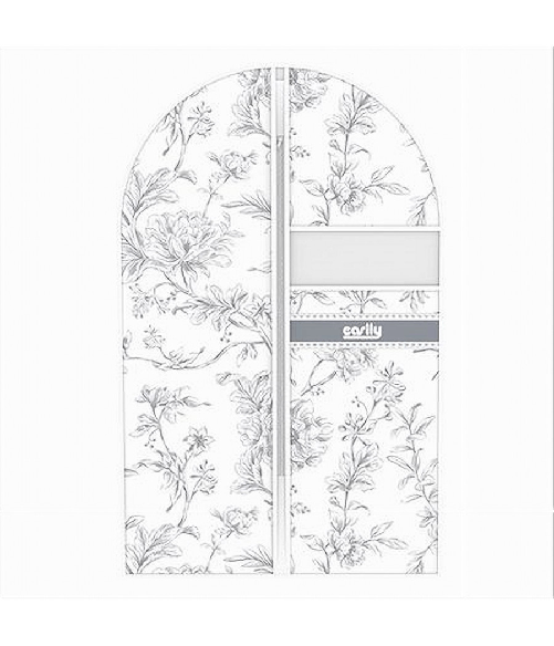 Cleafe-custodia Copriabito Porta Abito Vestito Giacca Viaggi 60 X 90 Cm Fantasia 87326 -