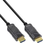 InLine Cavo HDMI AOC - Cavo HDMI ad altissima velocità - 8K4K - nero - 40 m