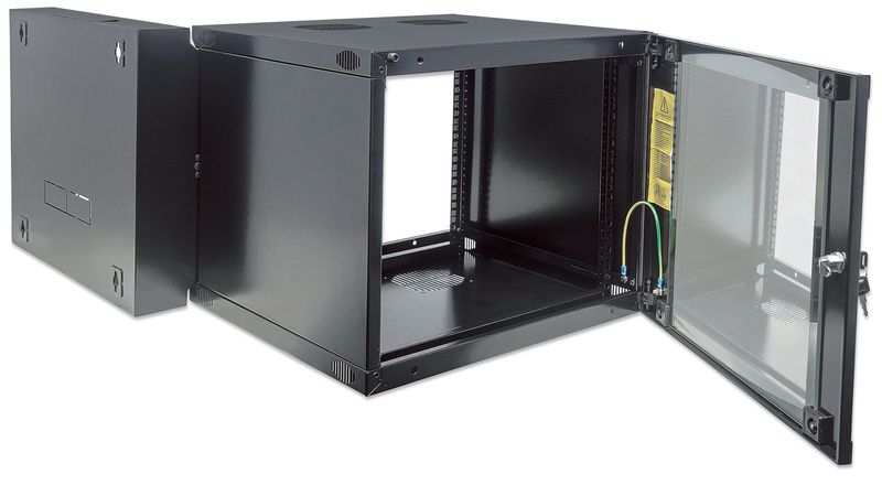 Intellinet-713788-rack-12U-Da-parete-Nero