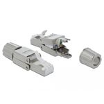 Delock Connettore RJ45 Cat.6A STP senza attrezzi