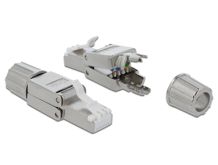 Delock-Connettore-RJ45-Cat.6A-STP-senza-attrezzi