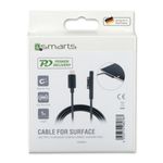 Cavo-di-ricarica-4smarts-Micorosft-Surface-Connect-a-USB-Type-C-5A-1m-nero