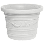 Nuova Plastica Adriatica Vaso Prestige Bianco Tondo 60x80cm