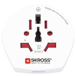 SKROSS Country Adapter Strmtype F Stik Effekt SEV 1011 Strm Type L Strm Type N Strm Type I Strm Type G Strm Type C Strm