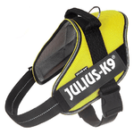 Julius-K9 Pettorina estiva per cani IDC Powair XL - (Circonferenza 71-96 cm Peso 28-40 Kg) Giallo