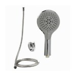 Cleafe-kit Doccetta Bagno Doccino Soffione Doccia Multigetto Laccio 1,8 Mt Staffa 69346 -