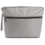 Borsa a tracolla per pannolini Heather Grey