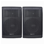 Maxtech-coppia Casse Audio Acustiche 3600 W Extreme Sound Woofer 12" Bluetooth Usb Djn-12 -