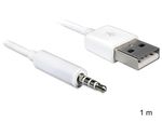 Passend-fr-IPod-Shuffle-Generation-1-und-2--Funktion-Laden-und-Datentransfer--Anschlsse-USB-A-Stecker--Klinke-35-mm-Stec