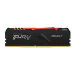 Kingston Technology FURY Beast RGB memoria 16 GB 2 x 8 GB DDR4 3000 MHz