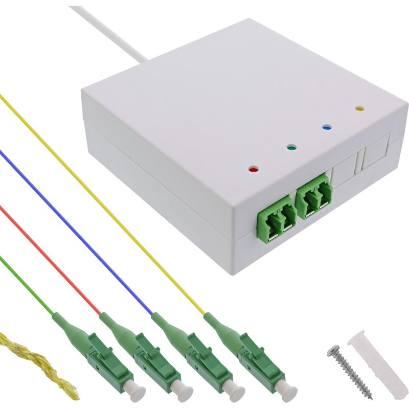 InLine-Box-di-connessione-FTTH-preassemblato-4x-LC-APC-9-125m-40m