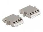 Delock-Accoppiamento-in-fibra-ottica-da-presa-quadrupla-LC-a-presa-quadrupla-LC-monomodale-in-metallo