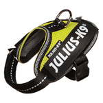 Julius-K9 Pettorina estiva per cani IDC Powair 3XS - (Circonferenza 29-36 cm Peso 0,8-3 Kg) Giallo