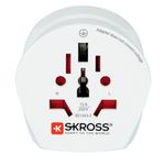 SKROSS Combo Country Adapter Adattatore da viaggio da mondo a Sud Africa (16A) 1500202-E