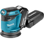 Makita Levigatrice orbitale a batteria Makita DBO180RTJ 125mm 18V