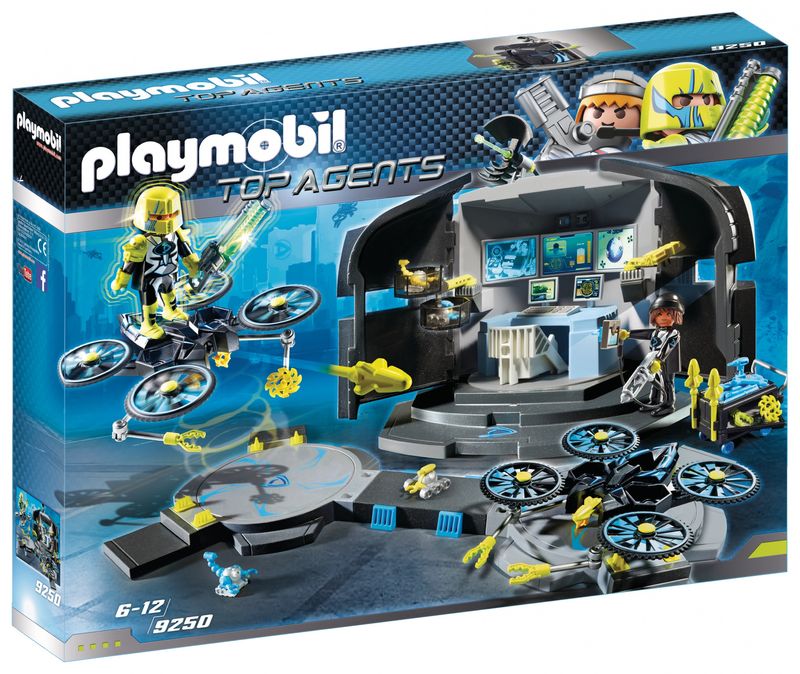 Playmobil-Centro-Comando-Del-Dr.-Drone-