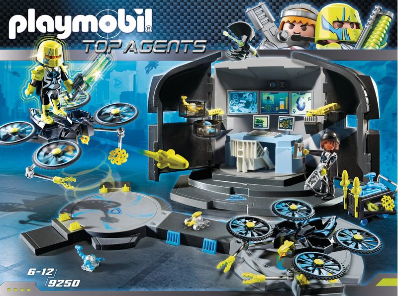 Playmobil-Centro-Comando-Del-Dr.-Drone-