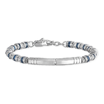 2JEWELS Bracciale in acciaio 316L ipoallergenico con cristalli