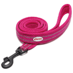 Record Guinzaglio per cani Atlante L - 2,5 cm-Lunghezza 110 cm Fucsia