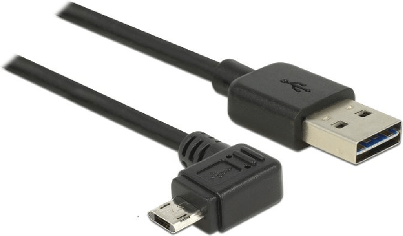 DeLOCK-EASY-USB---Cavo-USB---Micro-USB-Tipo-B--M--a-USB--M----50-cm---Spina-a-90--83847-