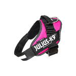 Julius-K9 Pettorina per cani IDC Powerharness Tg. 1 L - Tg. 1 (Circonferenza 63-85 cm Peso 23-30 Kg) Rosa Scuro