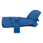 Record Impermeabile tascabile cani Pocket XS - Lunghezza dorso 30 cm Blu