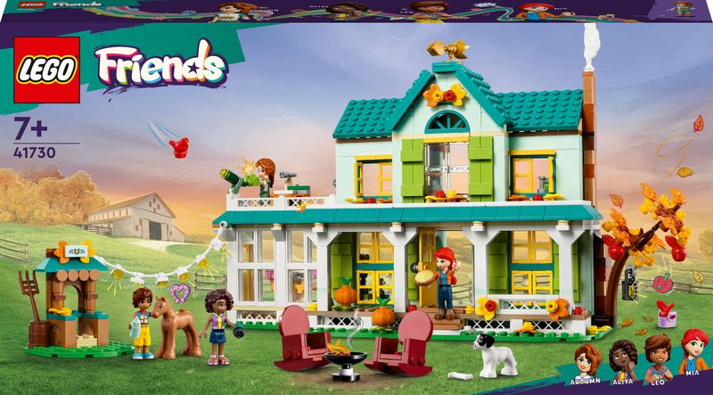 LEGO-Friends-41730-La-Casa-di-Autumn-Set-Casa-delle-Bambole-con-Accessori-Animali-Domestici-e-Mini-Bambolina-Mia