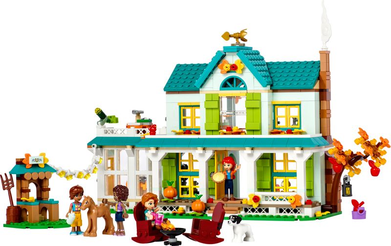 LEGO-Friends-41730-La-Casa-di-Autumn-Set-Casa-delle-Bambole-con-Accessori-Animali-Domestici-e-Mini-Bambolina-Mia