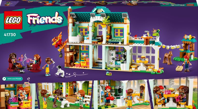 LEGO-Friends-41730-La-Casa-di-Autumn-Set-Casa-delle-Bambole-con-Accessori-Animali-Domestici-e-Mini-Bambolina-Mia