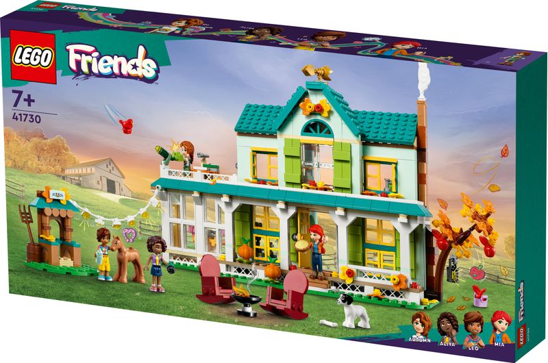 LEGO-Friends-41730-La-Casa-di-Autumn-Set-Casa-delle-Bambole-con-Accessori-Animali-Domestici-e-Mini-Bambolina-Mia