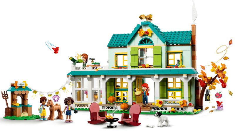 LEGO-Friends-41730-La-Casa-di-Autumn-Set-Casa-delle-Bambole-con-Accessori-Animali-Domestici-e-Mini-Bambolina-Mia