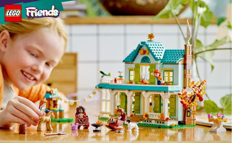 LEGO-Friends-41730-La-Casa-di-Autumn-Set-Casa-delle-Bambole-con-Accessori-Animali-Domestici-e-Mini-Bambolina-Mia