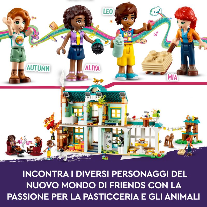 LEGO-Friends-41730-La-Casa-di-Autumn-Set-Casa-delle-Bambole-con-Accessori-Animali-Domestici-e-Mini-Bambolina-Mia