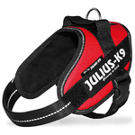 Julius-K9 Pettorina per cani IDC Powerharness Tg. Mini S - Tg. Mini (Circonferenza 49-67 cm Peso 7-15 Kg) Rosso