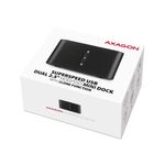 Axagon-ADSA-D25-docking-station-per-unit--di-archiviazione-USB-3.2-Gen-1-3.1-Gen-1-Type-micro-B-Nero--AXAGON-ADSA-D25-SA