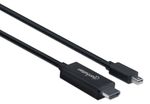 Manhattan-153232-cavo-e-adattatore-video-18-m-Mini-DisplayPort-HDMI-tipo-A-Standard-Nero--MINI-DISPLAYPORT-TO-HDMI-CABLE