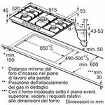 Bosch-Serie-6-PCR9A5B90-Piano-cottura-a-gas-90-cm-Acciaio-inox