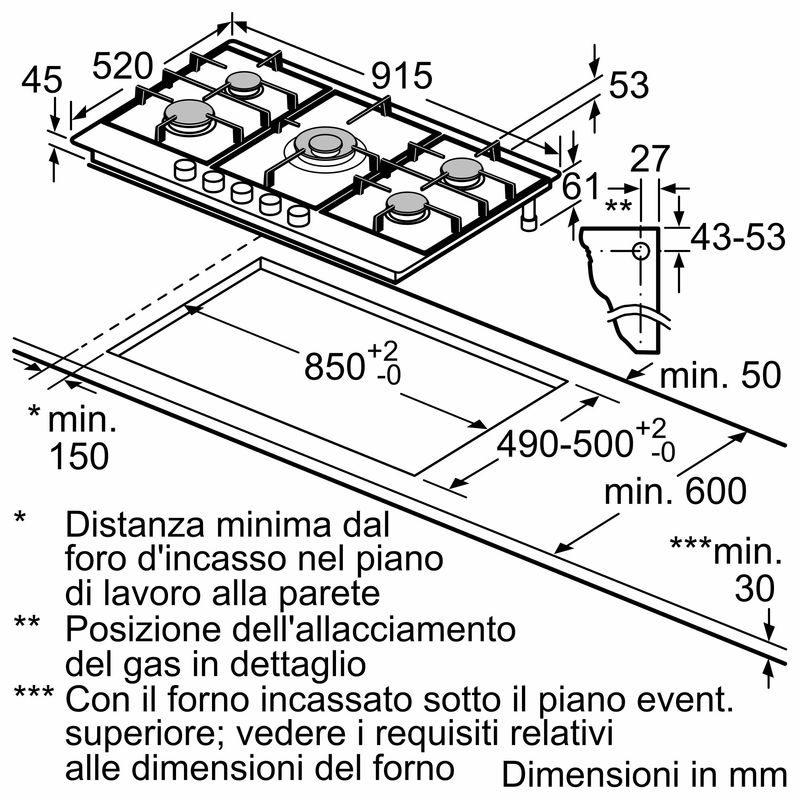 Bosch-Serie-6-PCR9A5B90-Piano-cottura-a-gas-90-cm-Acciaio-inox