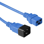 Microconnect PE2019B09 cavo di alimentazione Blu 09 m Accoppiatore C20 Accoppiatore C19 (Blue power cable C20-F to - C19