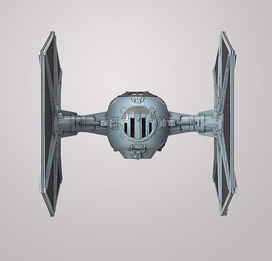 Revell-TIE-Jager---Spaceplane-model---Montagesatz---1-72---TIE-Fighter---Beide-Geschlechter---Star-Wars--01201-