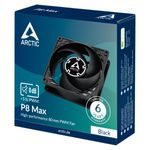 ARCTIC-P8-Max-Case-per-computer-Ventilatore-8-cm-Nero-1-pz