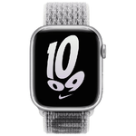 Apple-MPJ03ZM-A-accessorio-indossabile-intelligente-Band-Nero-Bianco-Nylon