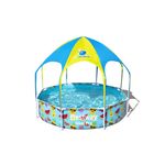 Bestway Steel Pro 56432 piscina fuori terra Piscina con bordi Piscina rotonda 1688 L Arancione, Giallo