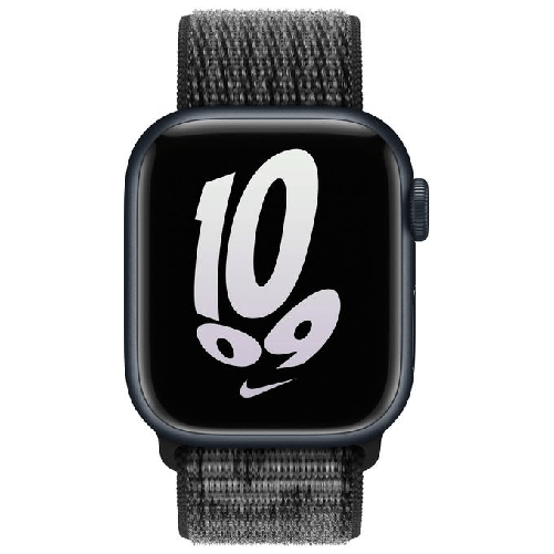 Apple-MPHW3ZM-A-accessorio-indossabile-intelligente-Band-Nero-Bianco-Nylon