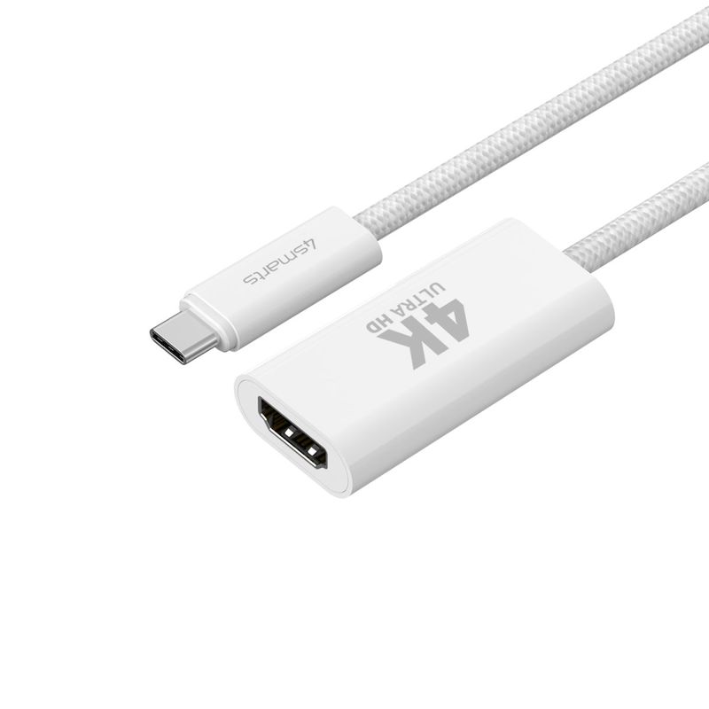 4smarts-540956.-Kabellange--015-m-Anschluss-1--USB-C-Steckverbinder-1-Geschlecht--Mannlich-Anschluss-2--HDMI-Typ-A--