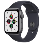 Apple Watch SE GPS, 44mm Cassa in Alluminio Grigio scuro con Cinturino Sport Mezzanotte