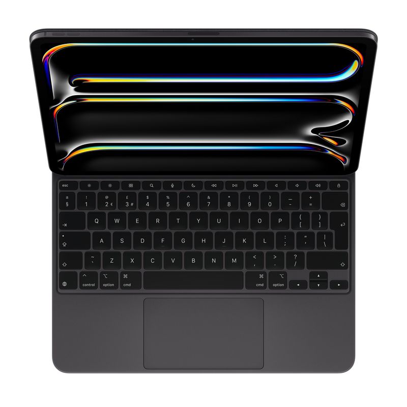 Apple-Magic-Keyboard-per-iPad-Pro-13-M4---Inglese-GB---Nero--Apple-Magic-Keyboard---Keyboard-and-folio-case---with-track