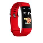 SaveFamily Kids Band 3,05 cm (1.2') IP68 Nero, Rosso