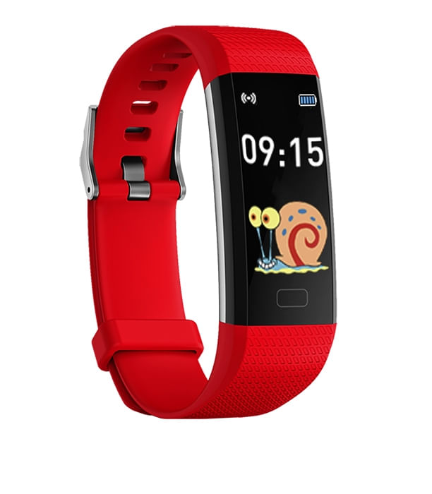 SaveFamily-Kids-Band-305-cm--1.2---IP68-Nero-Rosso