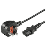 Microconnect PE090410 cavo di alimentazione Nero 1 m Spina di alimentazione di tipo G Accoppiatore C13 (Power Cord UK Ty